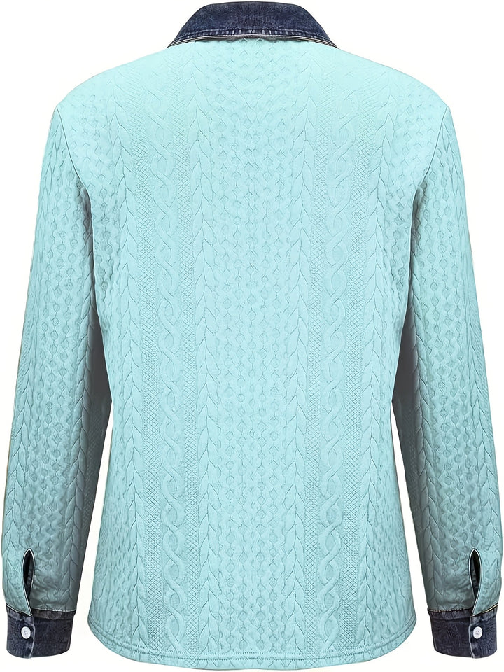 Vielseitige Damen Seidenbluse für jeden Tag (22)