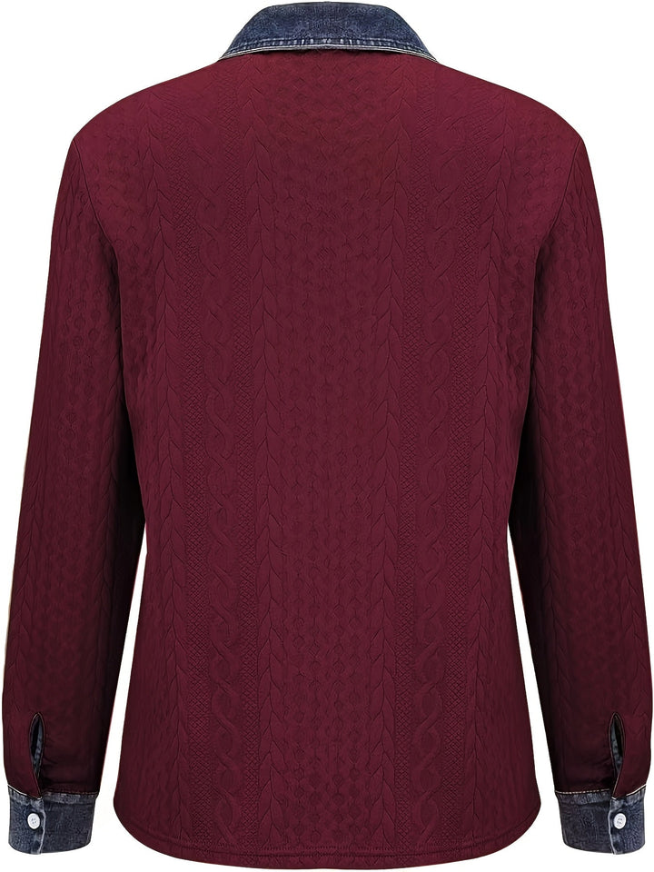 Vielseitige Damen Seidenbluse für jeden Tag (24)