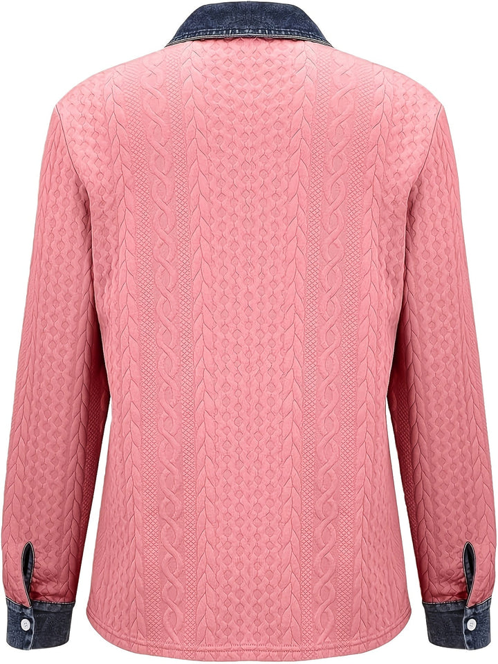 Vielseitige Damen Seidenbluse für jeden Tag (3)