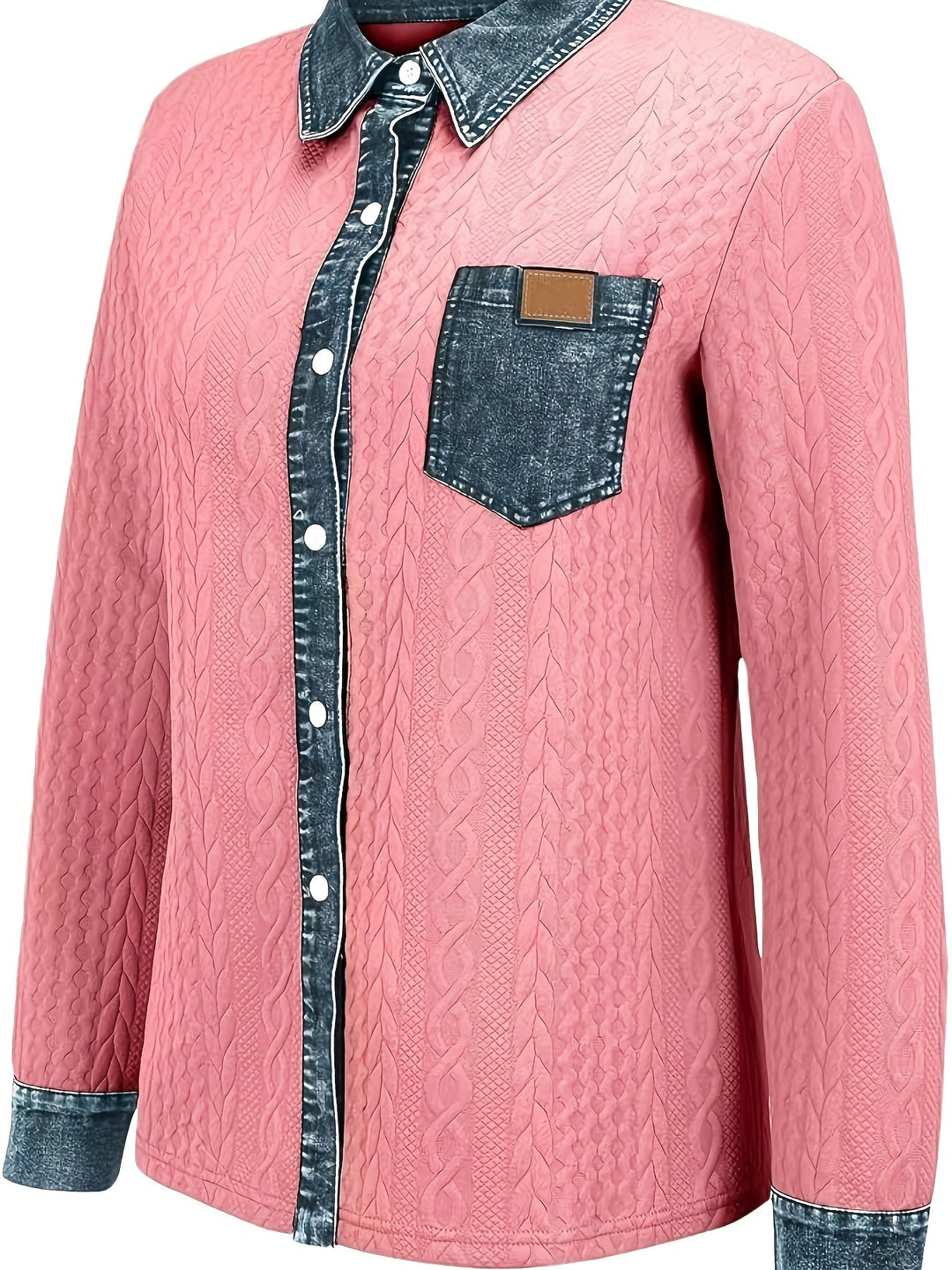 Vielseitige Damen Seidenbluse für jeden Tag (4)