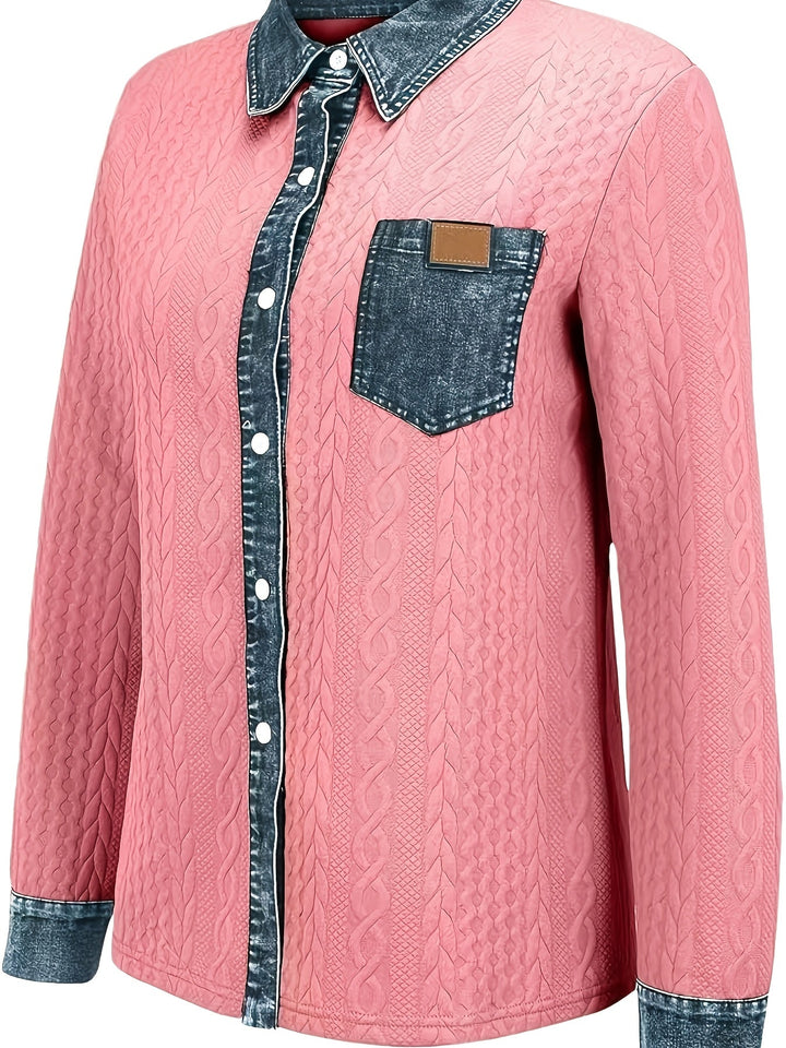 Vielseitige Damen Seidenbluse für jeden Tag (4)