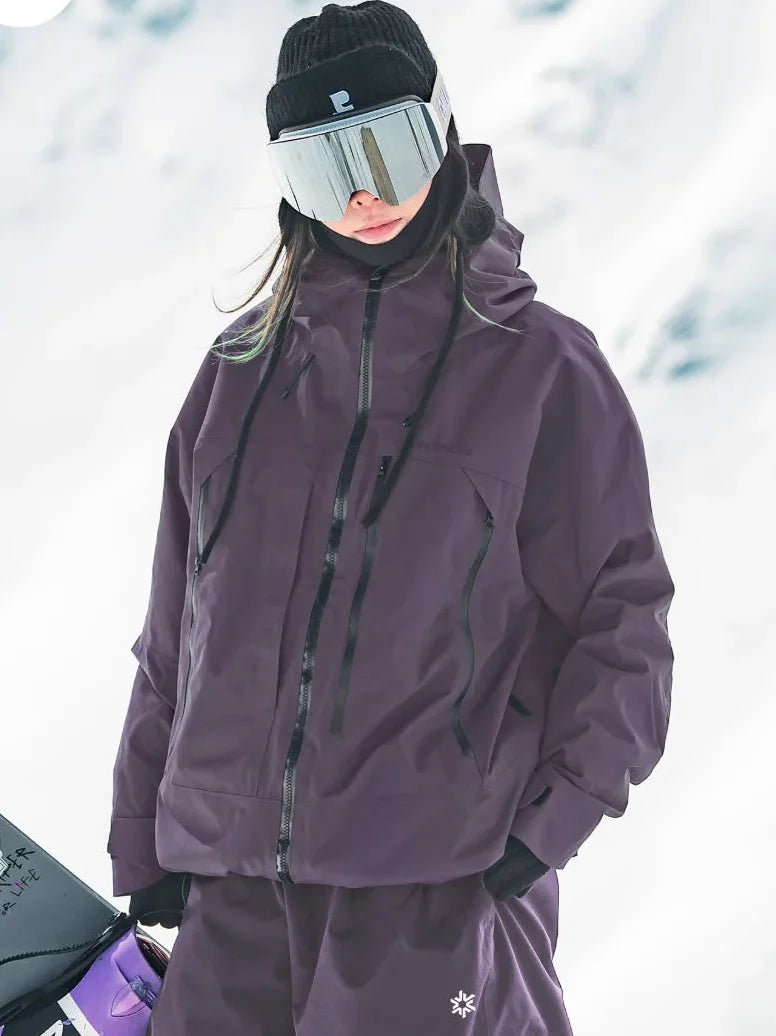Warme Damen Winterjacke Wasserdicht Vielseitig