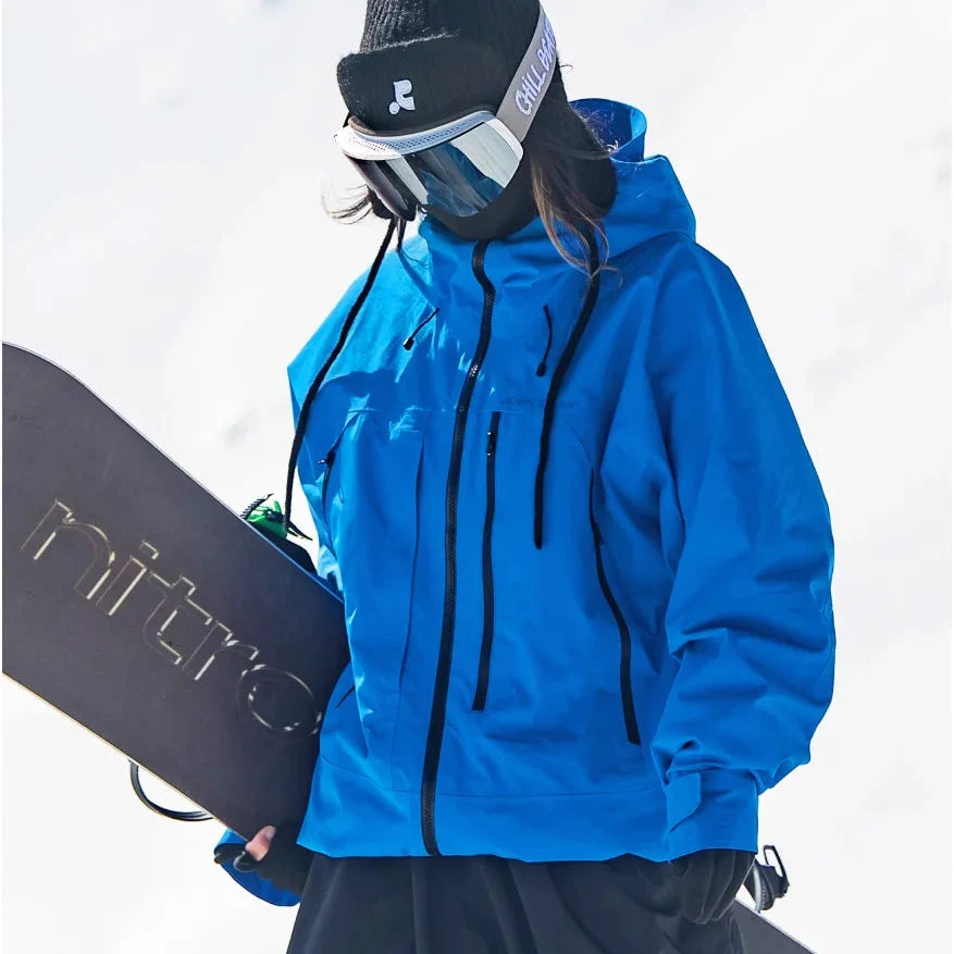 Warme Damen Winterjacke Wasserdicht Vielseitig (2)