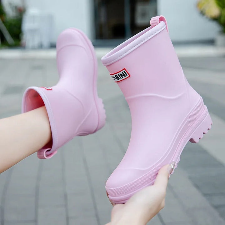 Wasserdichte Damen Stiefeletten für Regen (8)