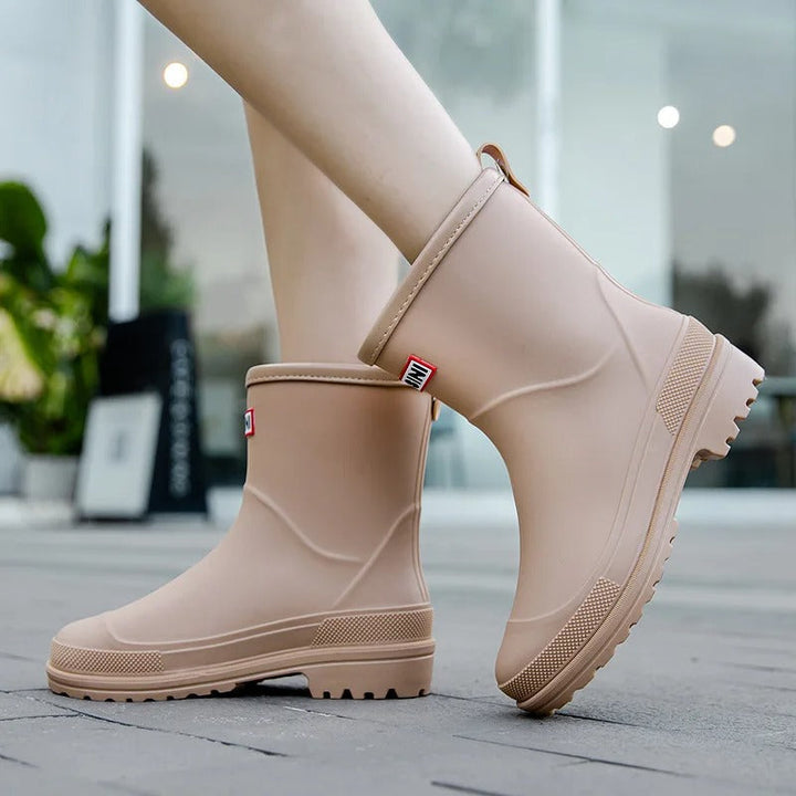Wasserdichte Damen Stiefeletten für Regen (9)