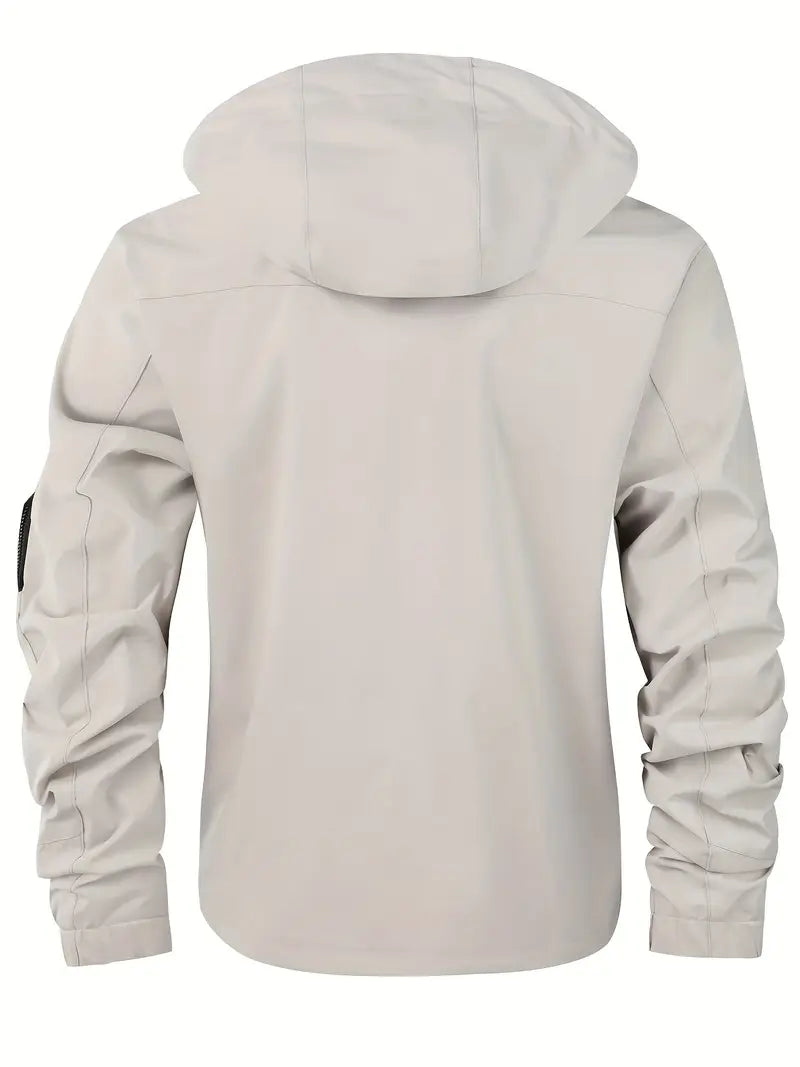Wasserfeste Herren-Daunenjacke mit verstellbarer Kapuze (9)