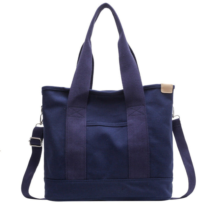 Women's Multifunction Crossbody Canvas Tote en Azul