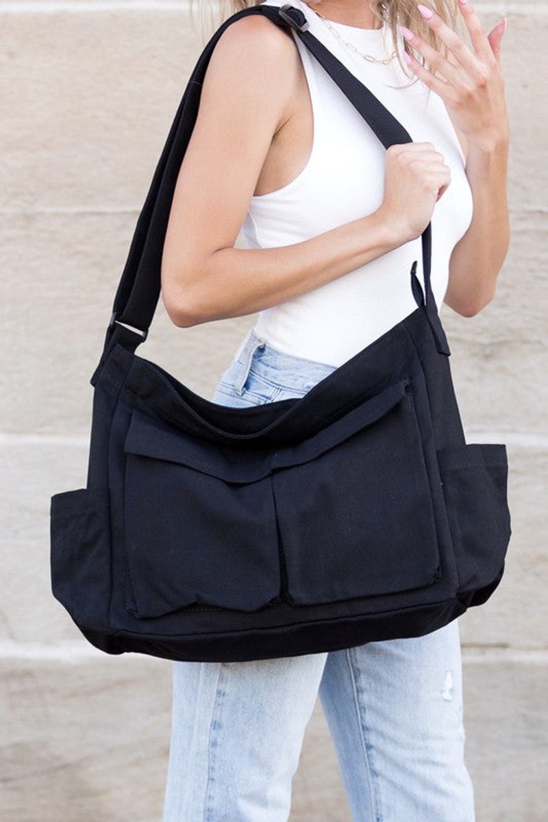 Women's Oversized Canvas Tote Bag (4)