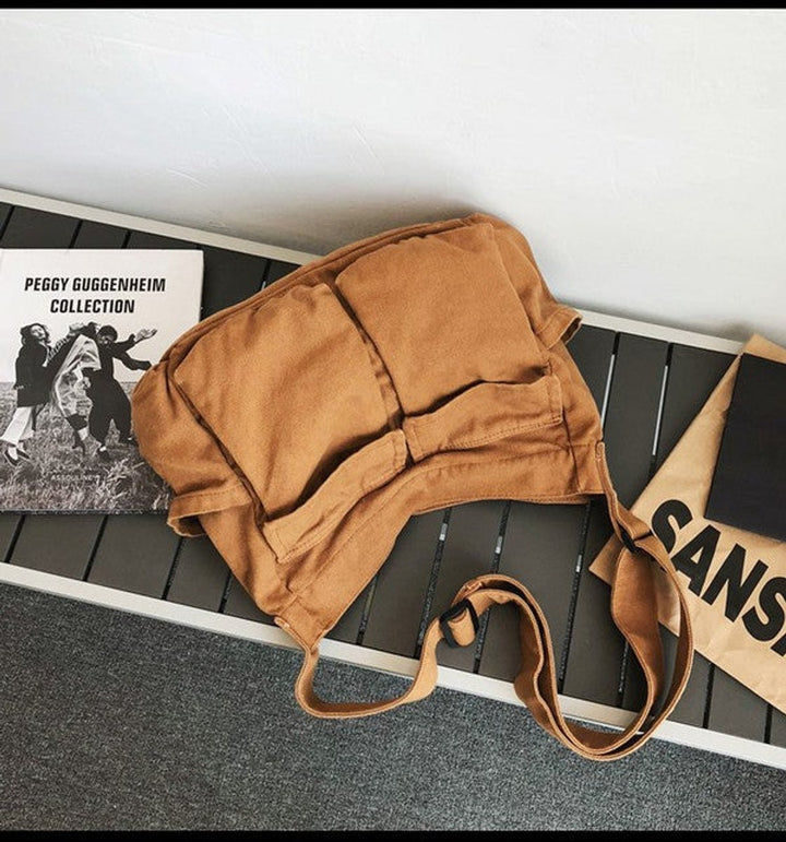 Women's Oversized Canvas Tote Bag (7)