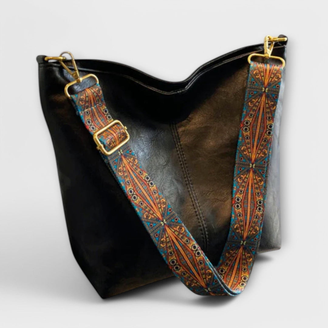 Women’s Shoulder Bag With Unique en Negro
