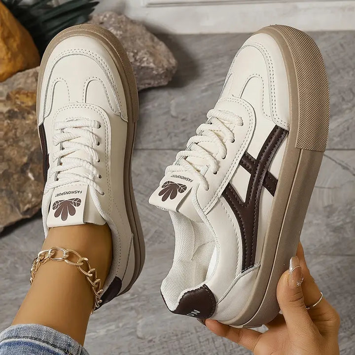 Zapatillas Ortopédicas Cómodas para Deporte en Marrón